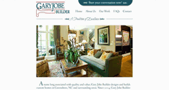Desktop Screenshot of garyjobebuilder.com